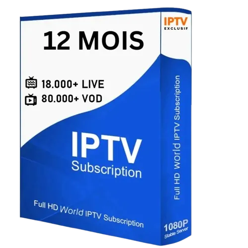 IPTV 12 Meses España Todo el Entretenimiento que Necesitas