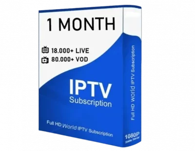 Suscripción IPTV 1 mes La opción flexible para ver todo
