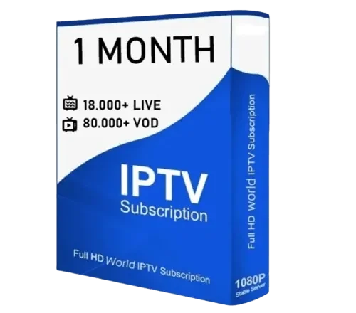 Suscripción IPTV 1 mes La opción flexible para ver todo