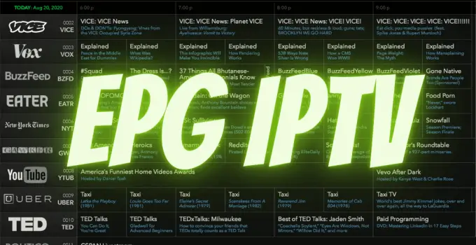Cómo poner EPG en lista IPTV para ver la guía de programación completa
