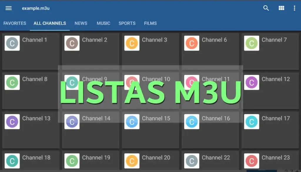 listas m3u tutorial